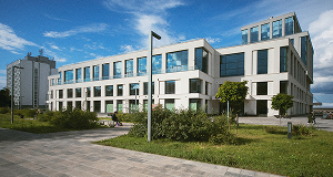 Modern academic building